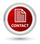 Contact (page icon) prime red round button