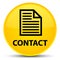 Contact (page icon) special yellow round button