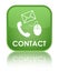 Contact (phone email and mouse icon) soft green special square b