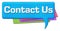 Contact Us Binary Colorful Comment Symbol