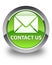 Contact us (email icon) glossy green round button