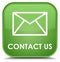 Contact us (email icon) special soft green square button