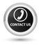 Contact us (phone icon) prime black round button