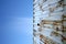 Container and blue sky