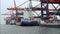 Container cargo ships