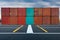 Container handling and storage in shipyard, Business transportation logistics and management