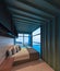 Container house with pool