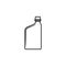 container for motor oil icon. Element of bottle for mobile concept and web apps. Thin line icon for website design and development