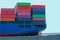 Container Ship With Cargo Containers