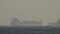 Container ships on the horizon in barcelona