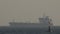 Container ships on the horizon in barcelona