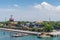 Container terminal of Benoa Harbor, Bali, Indonesia