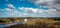 Container vessel on Kiel Canal, Germany