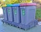 Containers for separate collection of garbage