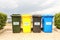 Containers for separate collection of garbage