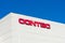 Contec logo, sign at headquarters.