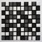 Contemporary Art Installation: Ida Stokes\\\' Black And White Mosaic