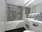 Contemporary bathroom