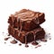 Contemporary Candy-coated Chocolate Brownies: A Deliciously Artistic Treat