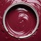 Contemporary Candy-coated Maroon Paint With Swirl In Paint Can