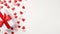 Contemporary Candy-coated Valentine\\\'s Day Gift Box With Red Hearts