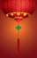 Contemporary Chinese lantern background design