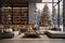 Contemporary Christmas interior designs with