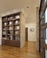 Contemporary closet in the hallway