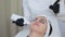 contemporary cosmetology treatment for female beauty, anti-age and rejuvenating procedure