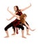 Contemporary Female Dancers Jazz Duet