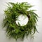 Contemporary Fern Wreath: Capturing Nature\\\'s Essence With Exquisite Craftsmanship