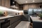 contemporary kitchen, with sleek and modern design aesthetic, featuring flatlays of cooking utensils and mixers