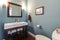 Contemporary Midwest powder room/half bath.