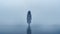 Contemporary Siren: Standing In Navy Fog