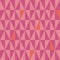 Contemporary small pink and coral triangles geometric design. Vibrant seamless vector pattern with hot summer vibe