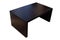 Contemporary wood coffee table isolated