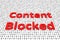 Content blocked