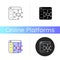 Content distribution platforms icon