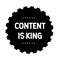 Content is king stamp