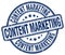 content marketing blue stamp