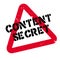 Content Secret rubber stamp