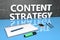 Content Strategy text concept