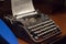 Continental brand portable typewriter. World War II production.