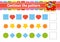 Continue the pattern. Education developing worksheet. Game for kids. Activity page. Puzzle for children. Riddle for preschool.