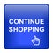 continue shopping icon web button