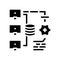 continuous integration software glyph icon vector illustration