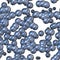 Continuous molecular gray pattern