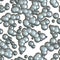 Continuous silver molecular pattern