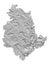 Contour Relief Map of Umbria