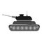 Contour tank car for navy war